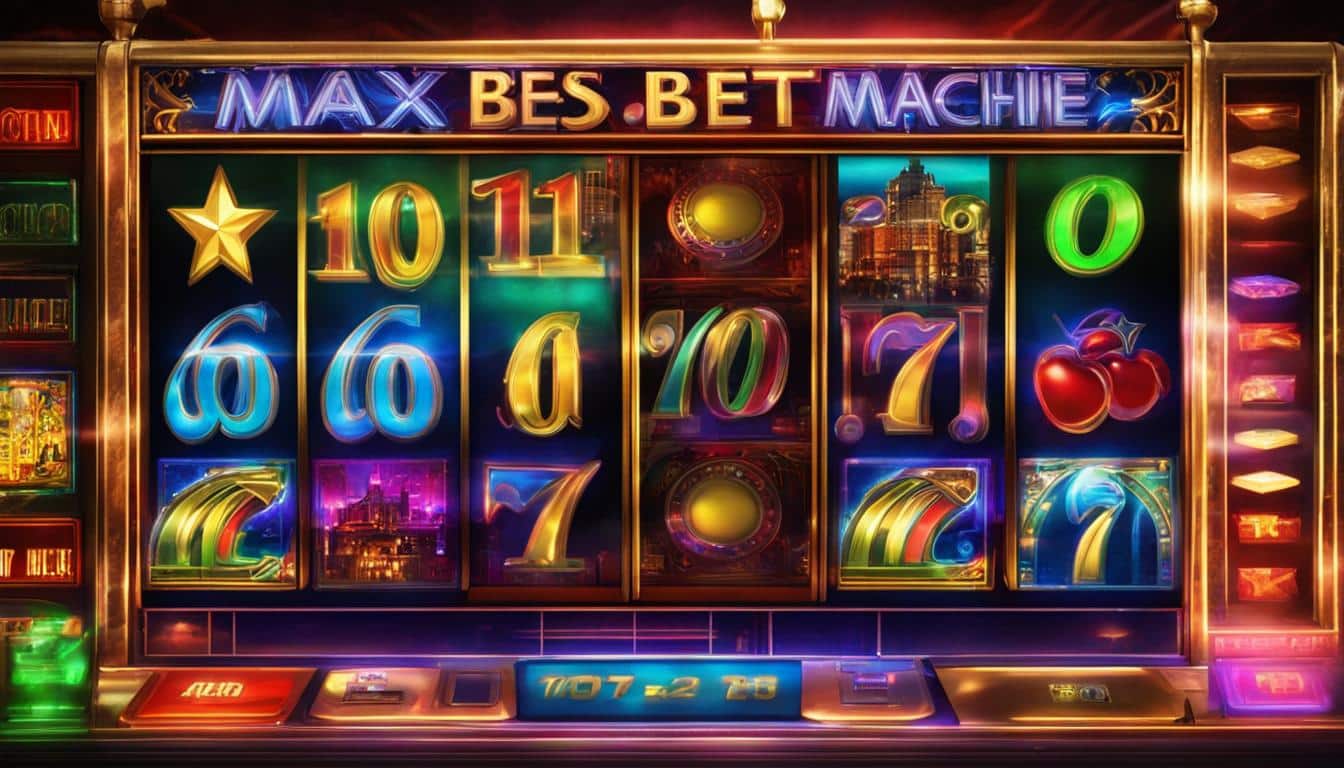 maximum bet on slots